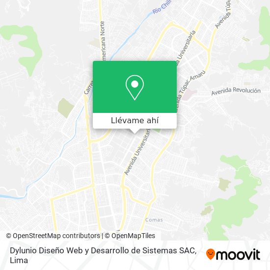 Mapa de Dylunio Diseño Web y Desarrollo de Sistemas SAC