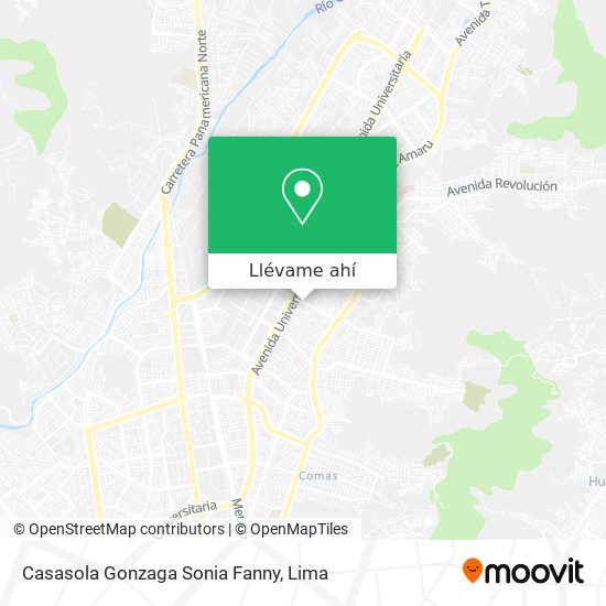 Mapa de Casasola Gonzaga Sonia Fanny