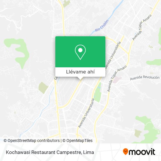 Mapa de Kochawasi Restaurant Campestre
