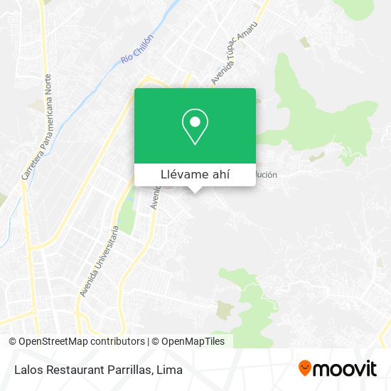 Mapa de Lalos Restaurant Parrillas