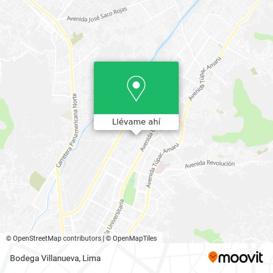 Mapa de Bodega Villanueva