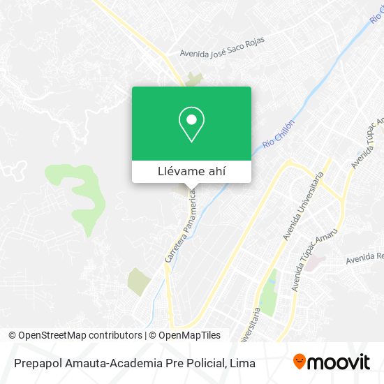 Mapa de Prepapol Amauta-Academia Pre Policial