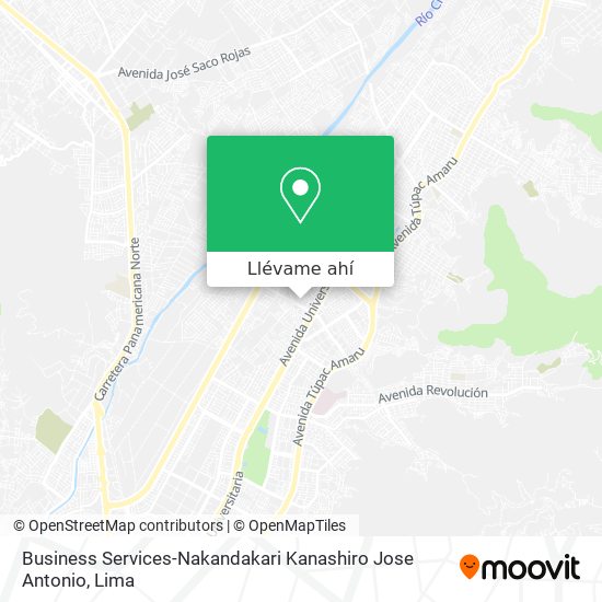 Mapa de Business Services-Nakandakari Kanashiro Jose Antonio