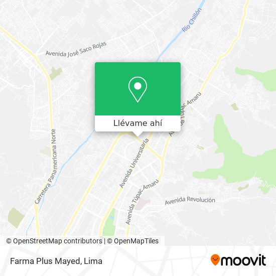 Mapa de Farma Plus Mayed