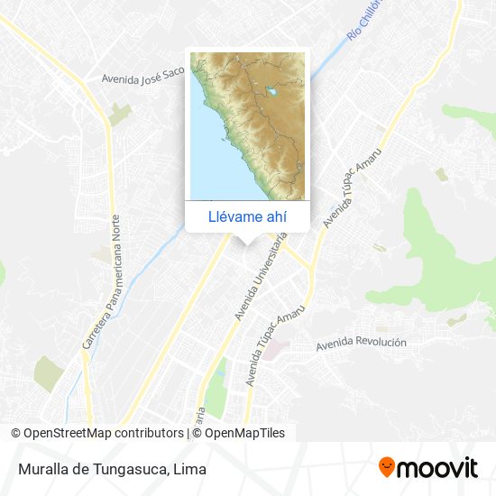 Mapa de Muralla de Tungasuca