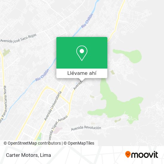 Mapa de Carter Motors