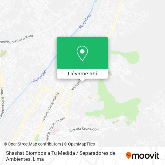 Mapa de Shashat Biombos a Tu Medida / Separadores de Ambientes