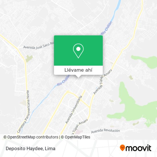 Mapa de Deposito Haydee