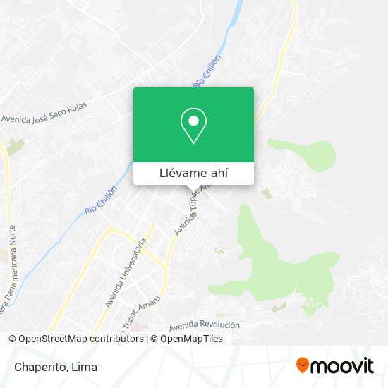 Mapa de Chaperito