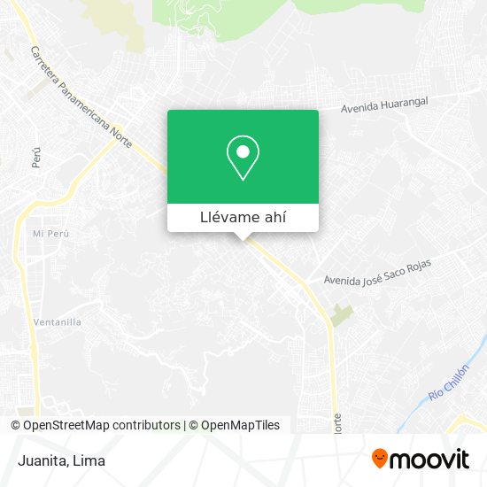 Mapa de Juanita