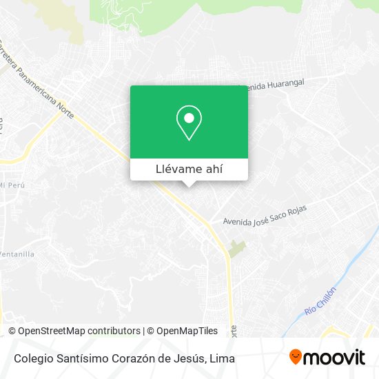 Mapa de Colegio Santísimo Corazón de Jesús