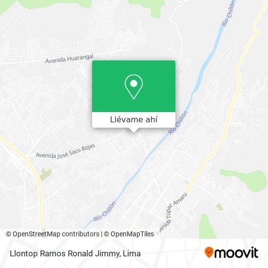 Mapa de Llontop Ramos Ronald Jimmy