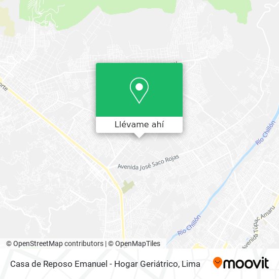 Mapa de Casa de Reposo Emanuel - Hogar Geriátrico