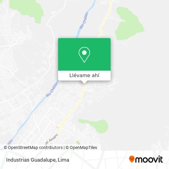 Mapa de Industrias Guadalupe