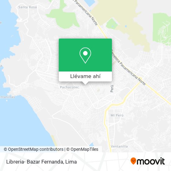 Mapa de Libreria- Bazar Fernanda