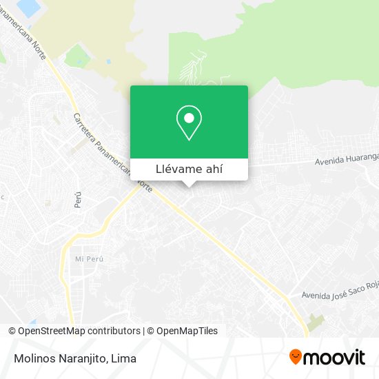 Mapa de Molinos Naranjito