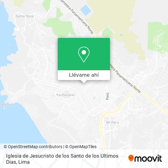 Cómo llegar a Iglesia de Jesucristo de los Santo de los Ultimos Dias en Ventanilla en Autobús? Cómo llegar a Iglesia de Jesucristo de los Santo de los Ultimos Dias en Ventanilla en Autobús?