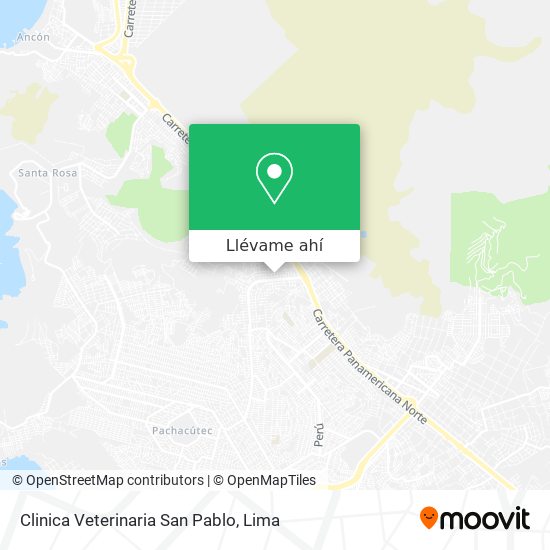 Mapa de Clinica Veterinaria San Pablo