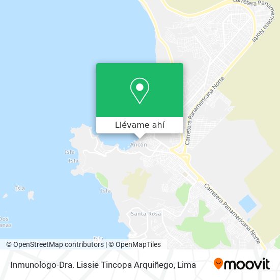 Mapa de Inmunologo-Dra. Lissie Tincopa Arquiñego