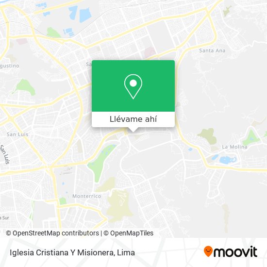 Mapa de Iglesia Cristiana Y Misionera