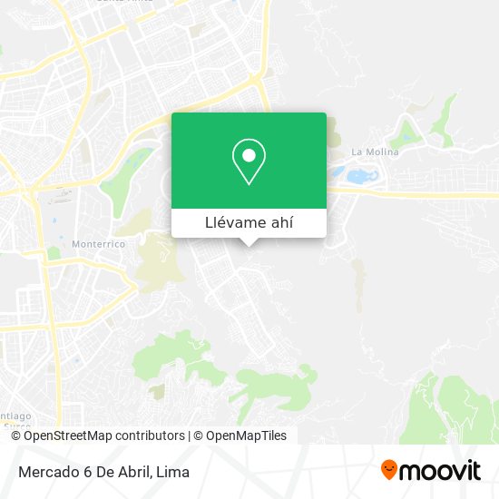 Mapa de Mercado 6 De Abril