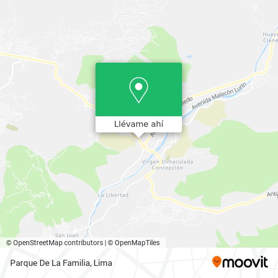 Mapa de Parque De La Familia