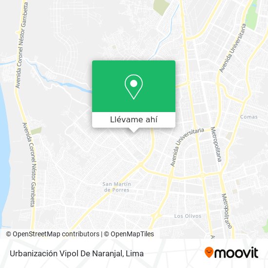 Mapa de Urbanización Vipol De Naranjal