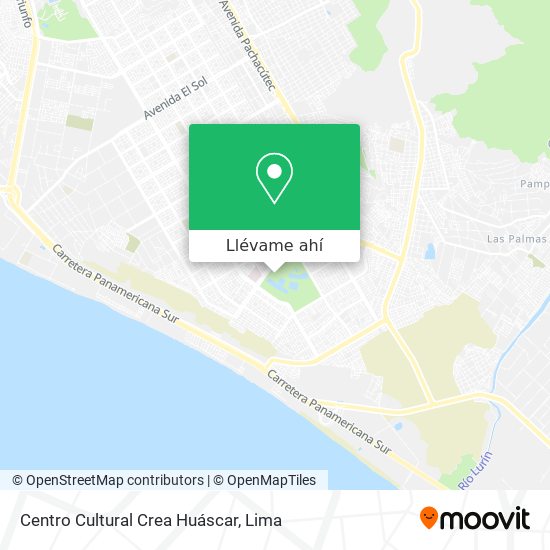 Mapa de Centro Cultural Crea Huáscar