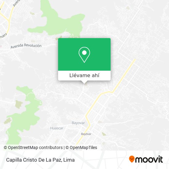 Mapa de Capilla Cristo De La Paz