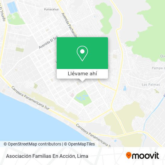 Mapa de Asociación Familias En Acción