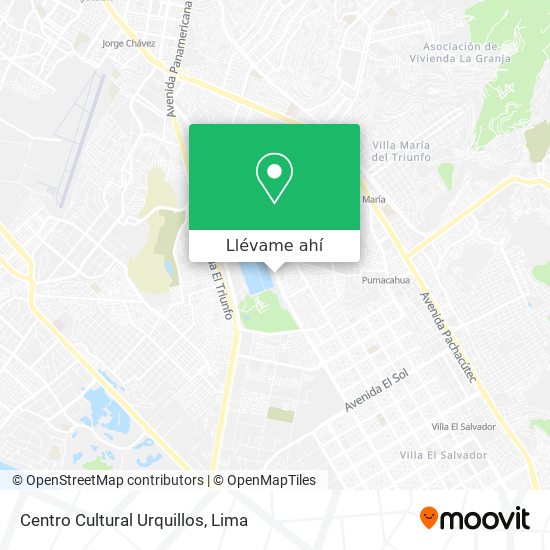 Mapa de Centro Cultural Urquillos