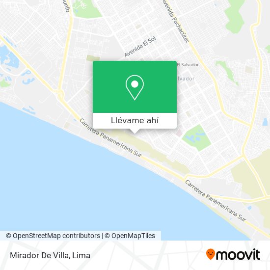 Mapa de Mirador De Villa