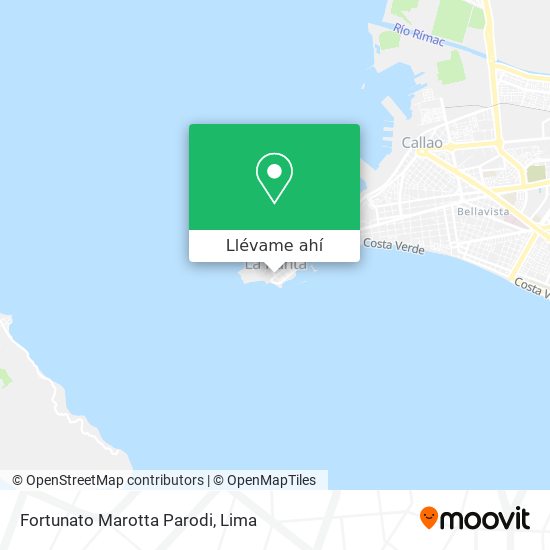 Mapa de Fortunato Marotta Parodi