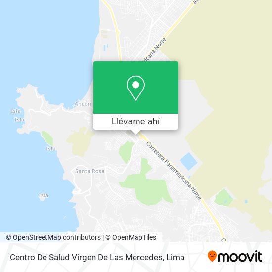 Mapa de Centro De Salud Virgen De Las Mercedes
