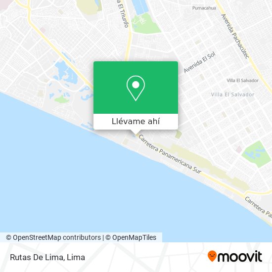 Mapa de Rutas De Lima