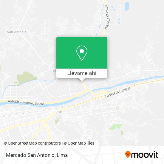 Mapa de Mercado San Antonio