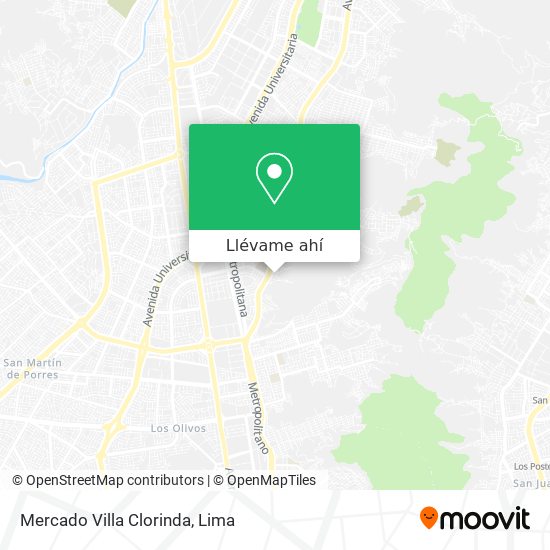 Mapa de Mercado Villa Clorinda