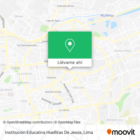 Mapa de Institución Educativa Huellitas De Jesús