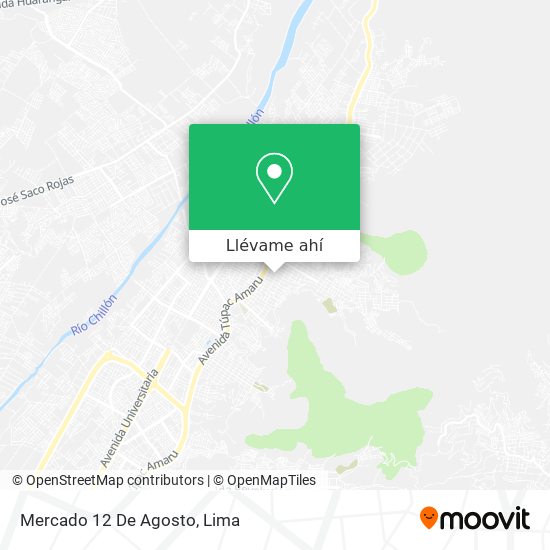 Mapa de Mercado 12 De Agosto