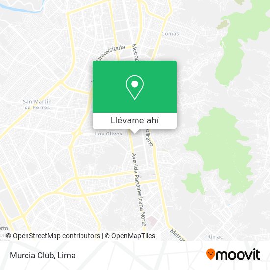 Mapa de Murcia Club
