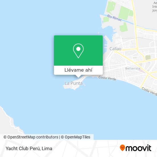 Mapa de Yacht Club Perú
