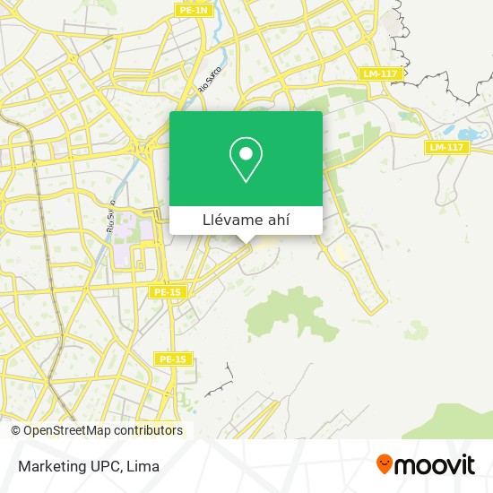 Mapa de Marketing UPC