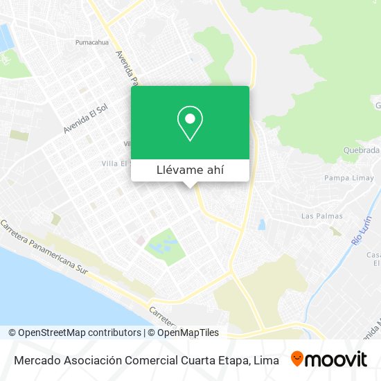 Mapa de Mercado Asociación Comercial Cuarta Etapa