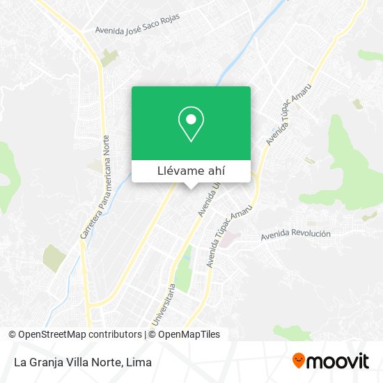 Mapa de La Granja Villa Norte