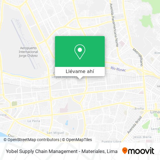 Mapa de Yobel Supply Chain Management - Materiales