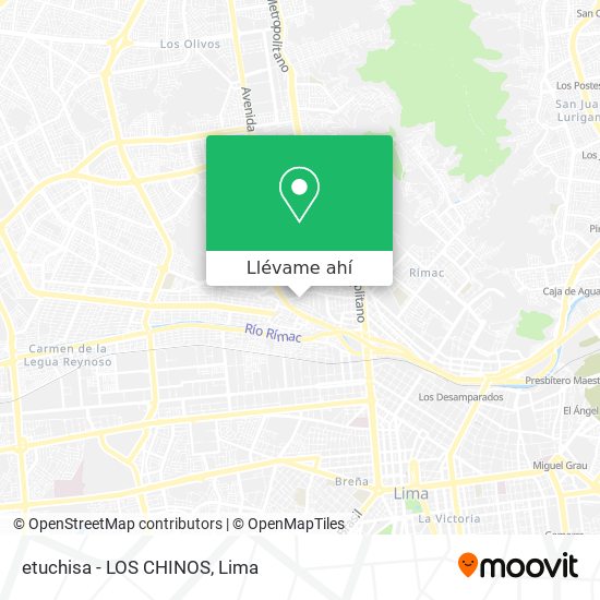 Mapa de etuchisa - LOS CHINOS