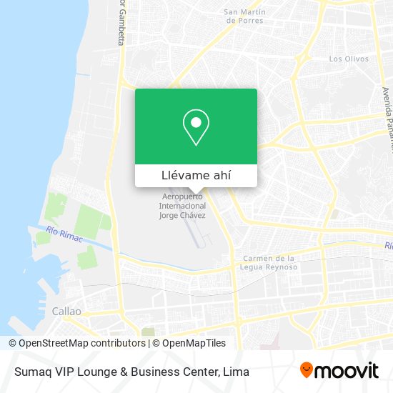 Mapa de Sumaq VIP Lounge & Business Center