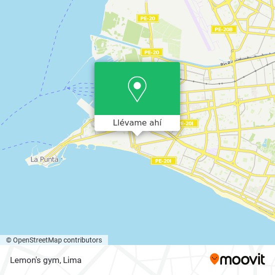 Mapa de Lemon's gym