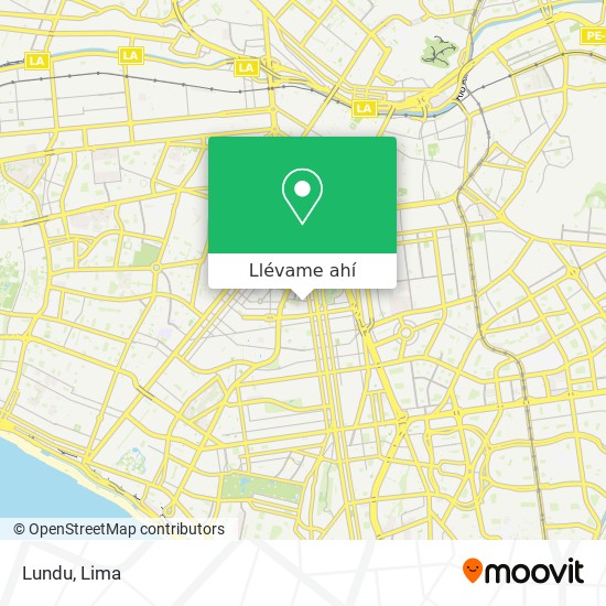 Mapa de Lundu