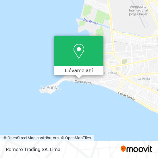 Mapa de Romero Trading SA